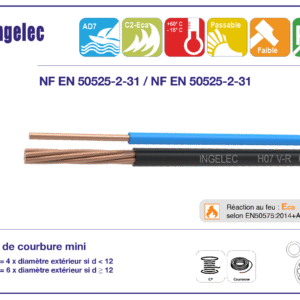 HVU / HVR CÂBLE RIGIDE