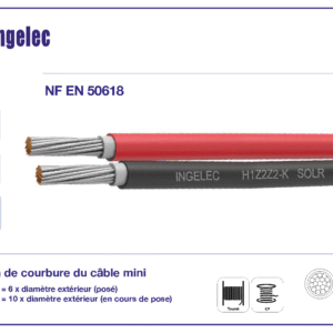 CÂBLE PHOTOVOLTAIQUES PV-SOLR 1/1 KV